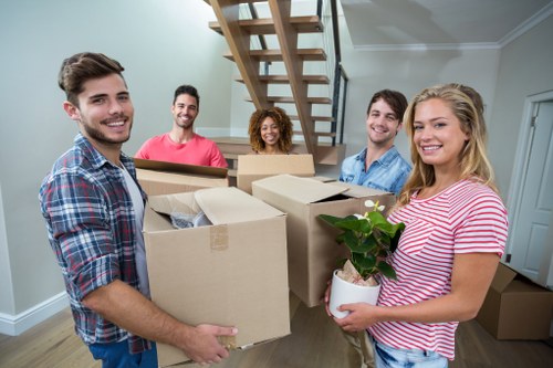 House removalists assisting with a local home move in Pimlico