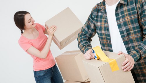 Careful loading of furniture during a local Pimlico house removal
