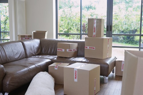 Careful furniture loading for a Pimlico home removal